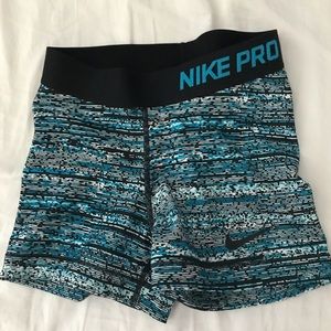 Nike Pro spandex shorts